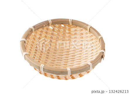 透明背景（png）に竹かご 132426213