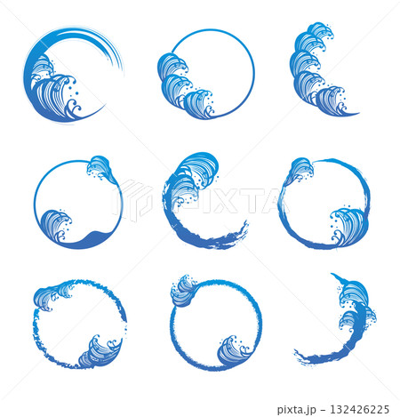 波フレームセット 波フレームセット 132426225