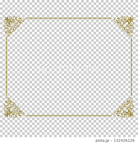 Decorative frame material set 132426226