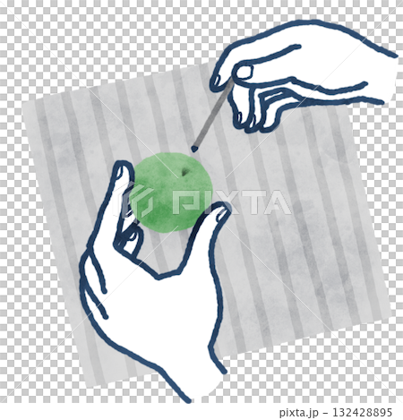 This is a plum-themed item series painted in green and navy. 132428895