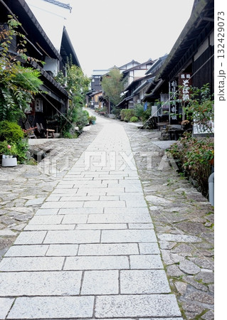 中山道、馬籠宿 132429073