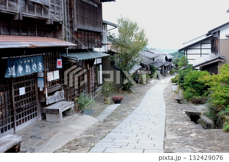 中山道、馬籠宿 132429076