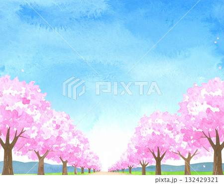 桜 春 花 生成AI 背景 桜 春 花 生成AI 背景 132429321