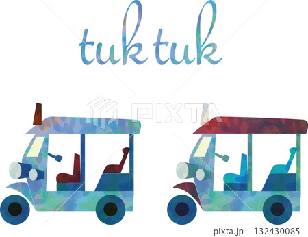 アナログ風トゥクトゥク 132430085