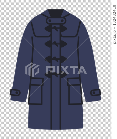 粗呢大衣插圖 132432419