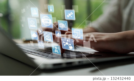 Communication network systems for digital connectivity Funnel 132432440