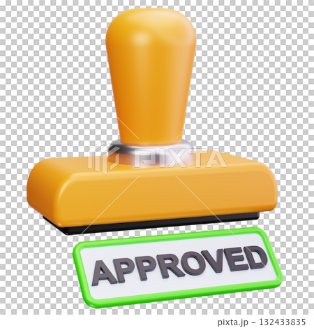Approved Stamp Seal 132433835