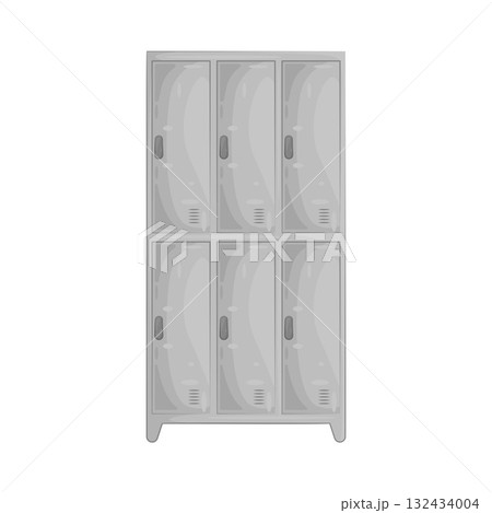 Illustration of locker 132434004