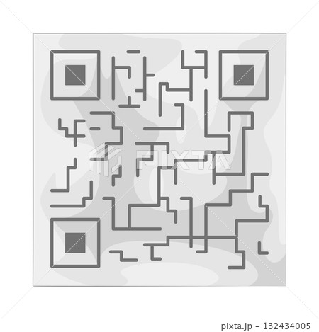Illustration of qr codeのイラスト素材 [132434005] - PIXTA
