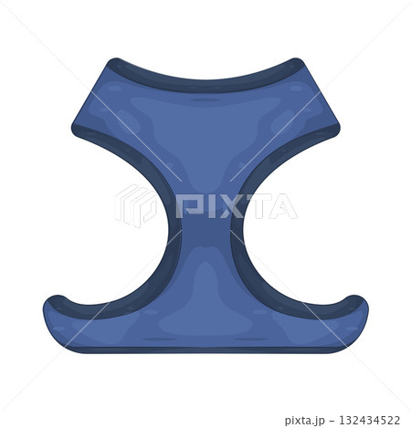 Illustration of pet vest Illustration of pet vest 132434522