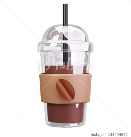Iced Coffee Cup 132434633
