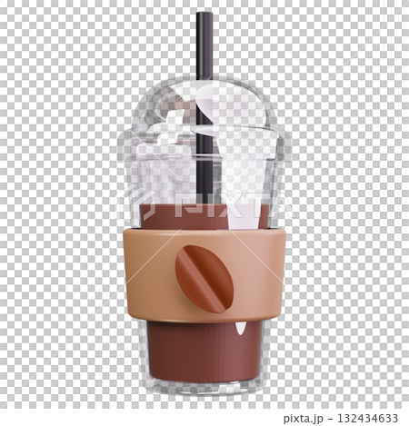 Iced Coffee Cup Iced Coffee Cup 132434633