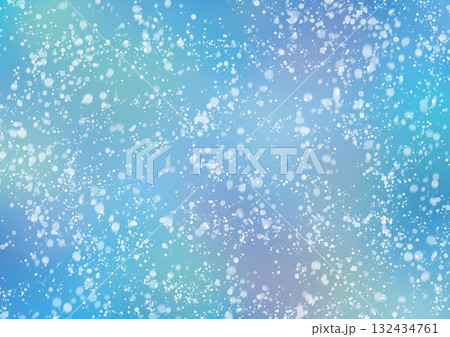 雪が舞う背景・青 雪が舞う背景・青 132434761