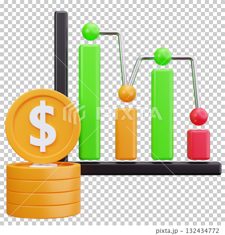 Finance Bar Chart Finance Bar Chart 132434772
