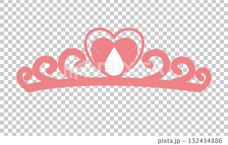 Pink Tiara, princess crown 132434886
