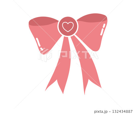 kawaii pink bow 132434887