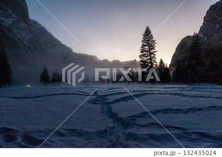 Sunset In Yosemite 132435024