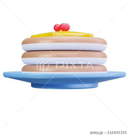 Pancake Breakfast Stack Pancake Breakfast Stack 132435155