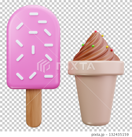 Ice Cream Dessert 132435159