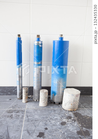 Diamond drill on tripod Diamond drill on tripod 132435330