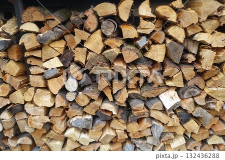 薪 キャンプの焚き木 薪 キャンプの焚き木 132436288