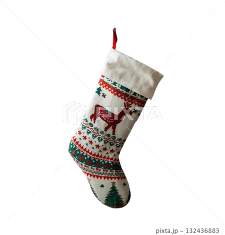 pair of wool socks Christmas 132436883
