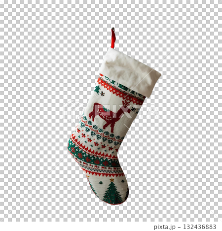 pair of wool socks Christmas 132436883