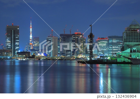 東京タワー夜景 132436904
