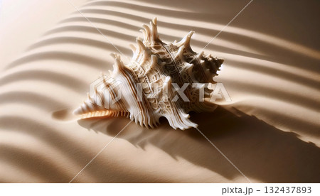 A seashell isolated, Ai generated image A seashell isolated, Ai generated image 132437893