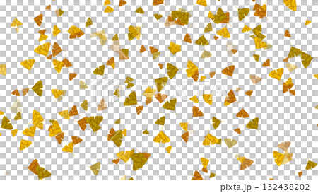 秋の落ち葉透過 132438202