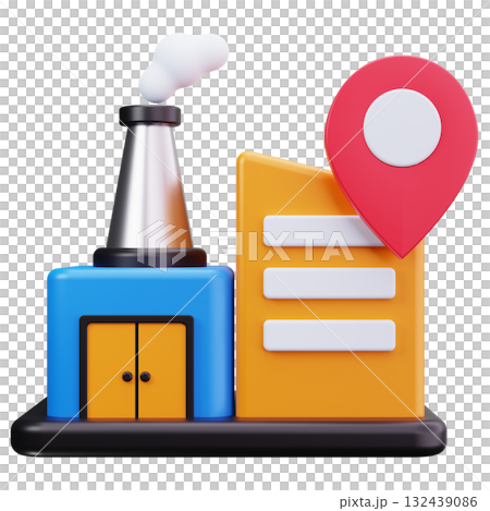 Factory Location Marker 132439086