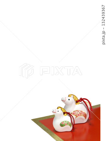 馬　午年　年賀素材　うま　イメージ 132439367