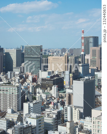 浜松町1丁目より望む新橋・日比谷方面の眺望　　都市景観（2025年9月） 132440653