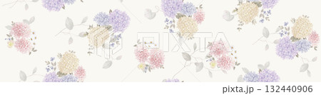 Handpainted Diverse Artistic Floral And Landscape Pattern Collection Artwork Assortment 132440906
