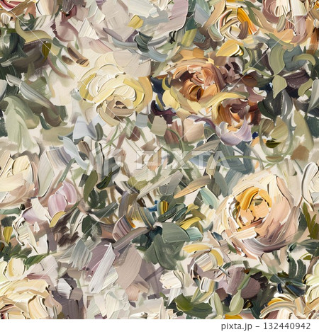 Handpainted Diverse Artistic Floral And Landscape Pattern Collection Artwork Assortment 132440942