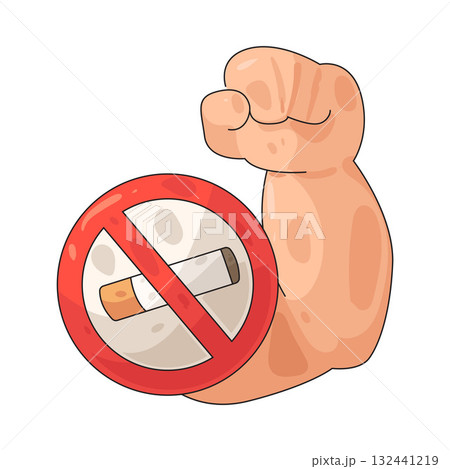 illustration of Smoke-Free 132441219