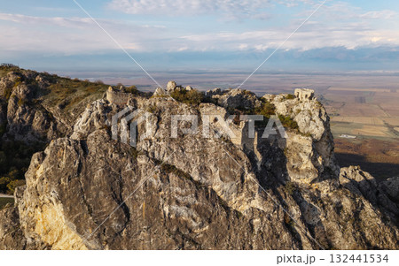 Aerial view of Khornabuji Castle 132441534