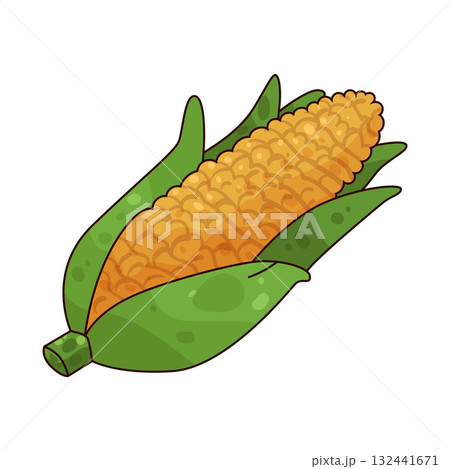 illustration of Corn 132441671