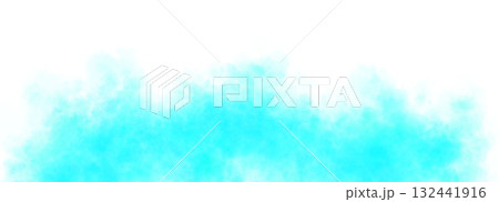 Soft light blue smoke texture background with transparent effect and flowing airy clouds of gentle colorful vapor or mist design 132441916