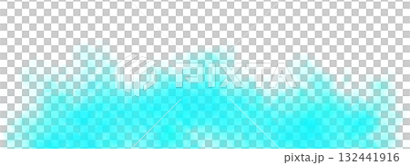 Soft light blue smoke texture background with transparent effect and flowing airy clouds of gentle colorful vapor or mist design 132441916