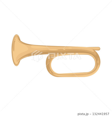 Illustration of trumpet  132441957