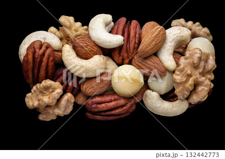 ミックスナッツ クルミ ピーカン 132442773