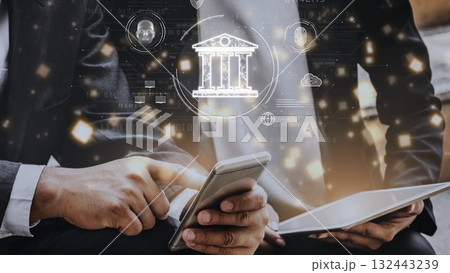 AI-powered digital transformation in government system. Marrow 132443239