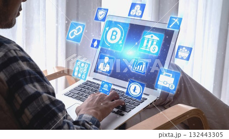 Cryptocurrency and blockchain technology for digital finance Spire 132443305