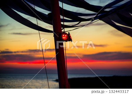 Ibiza san Antonio Abad de Portmany sunset 132443317