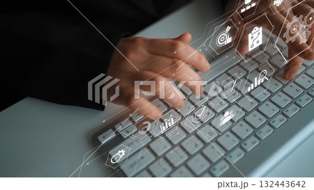 Business Management System with Teamwork and Productivity Marrow 132443642