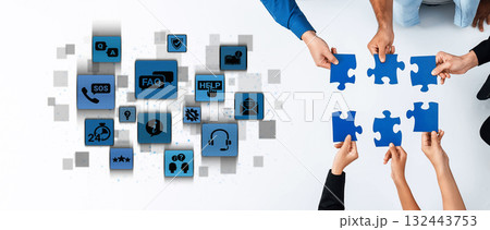 Online help and FAQ customer support service Entice 132443753