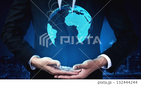 Global network connection visualization showing data exchange Thunk Global network connection visualization showing data exchange Thunk 132444244