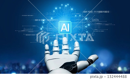 AI Brain Processing Data with Generative Artificial Intelligence Concept Muxer AI Brain Processing Data with Generative Artificial Intelligence Concept Muxer 132444488