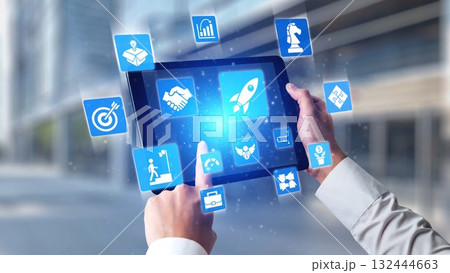 Startup Launch and Business Growth Innovation Strategy Spire 132444663